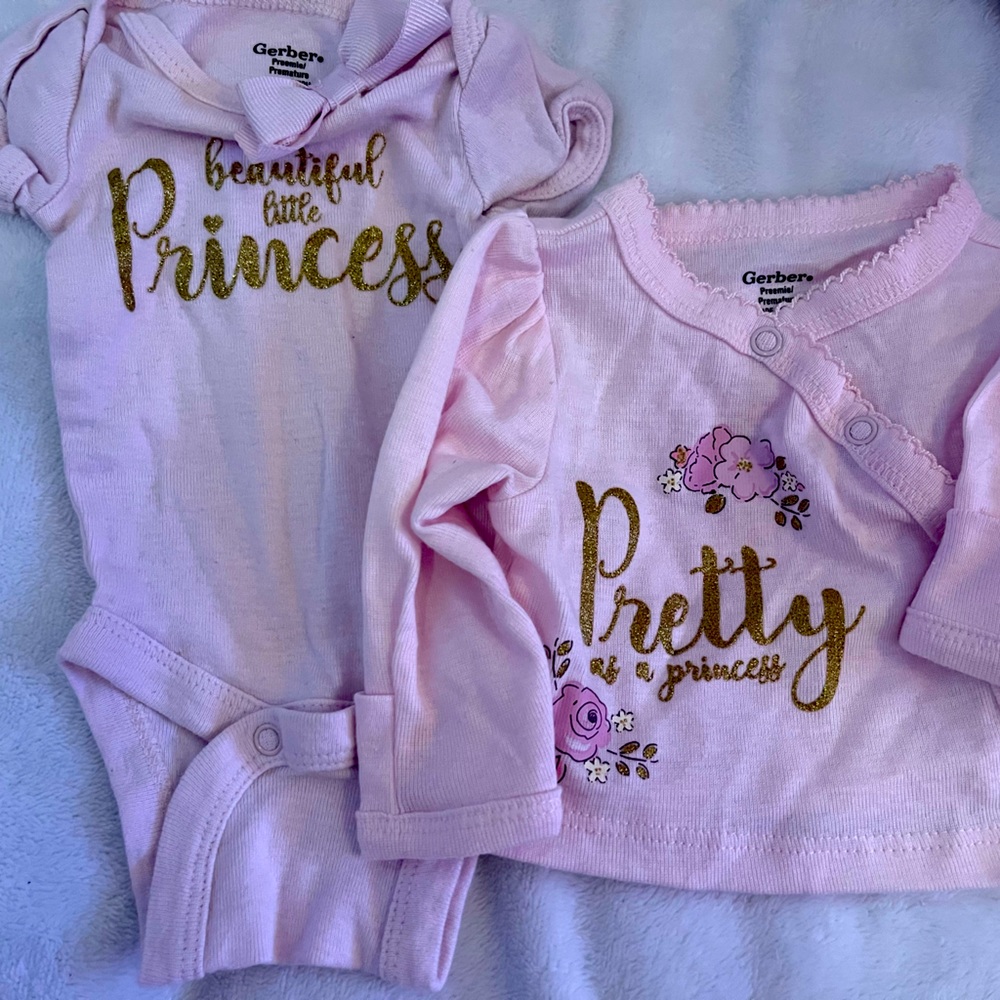 Pretty Princess Onesie and Shirt